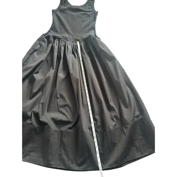 NWT Madewell Mixed Poplin Scoopneck Maxi Dress Size S - Picture 5 of 10